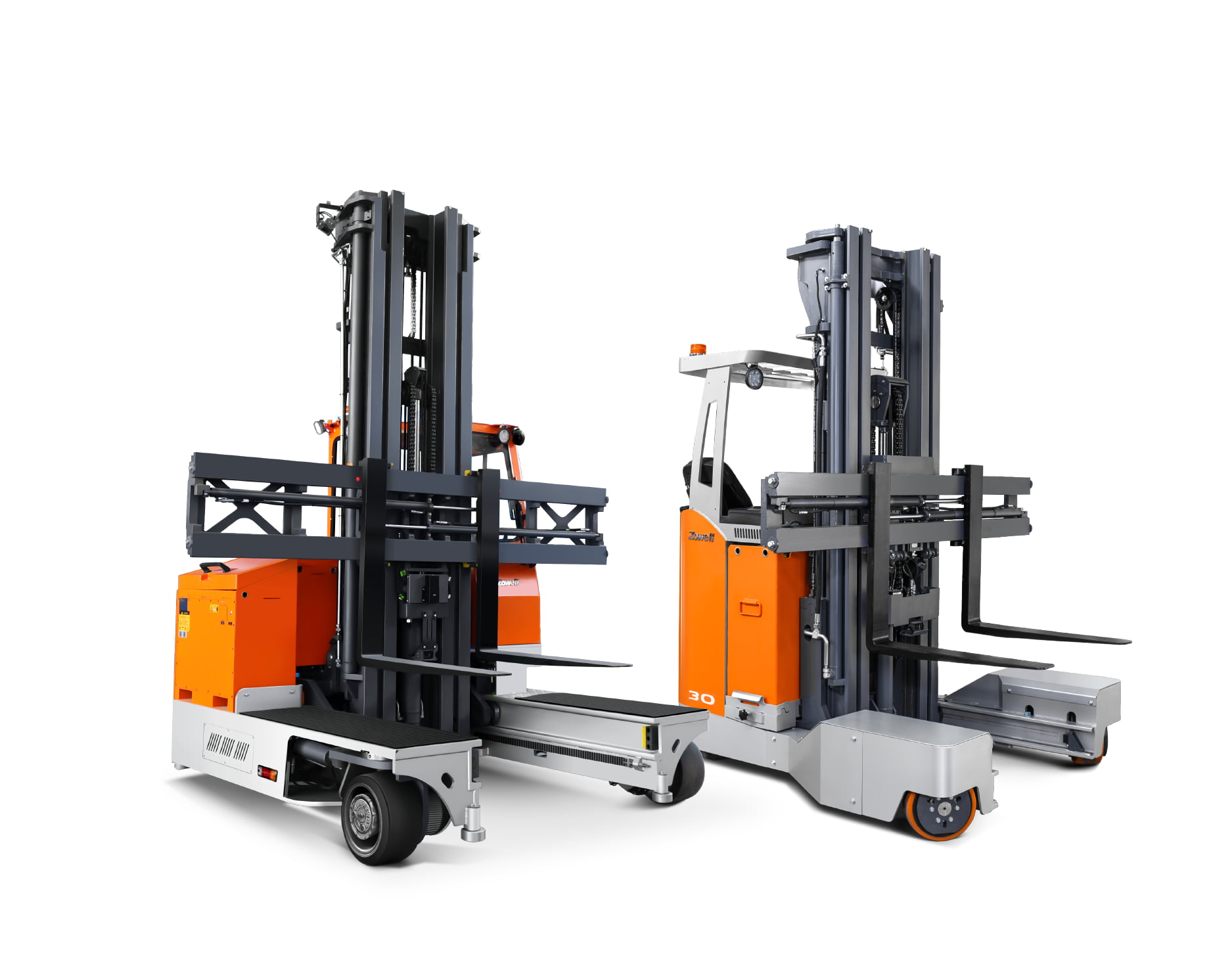 Carretilla elevadora multidireccional