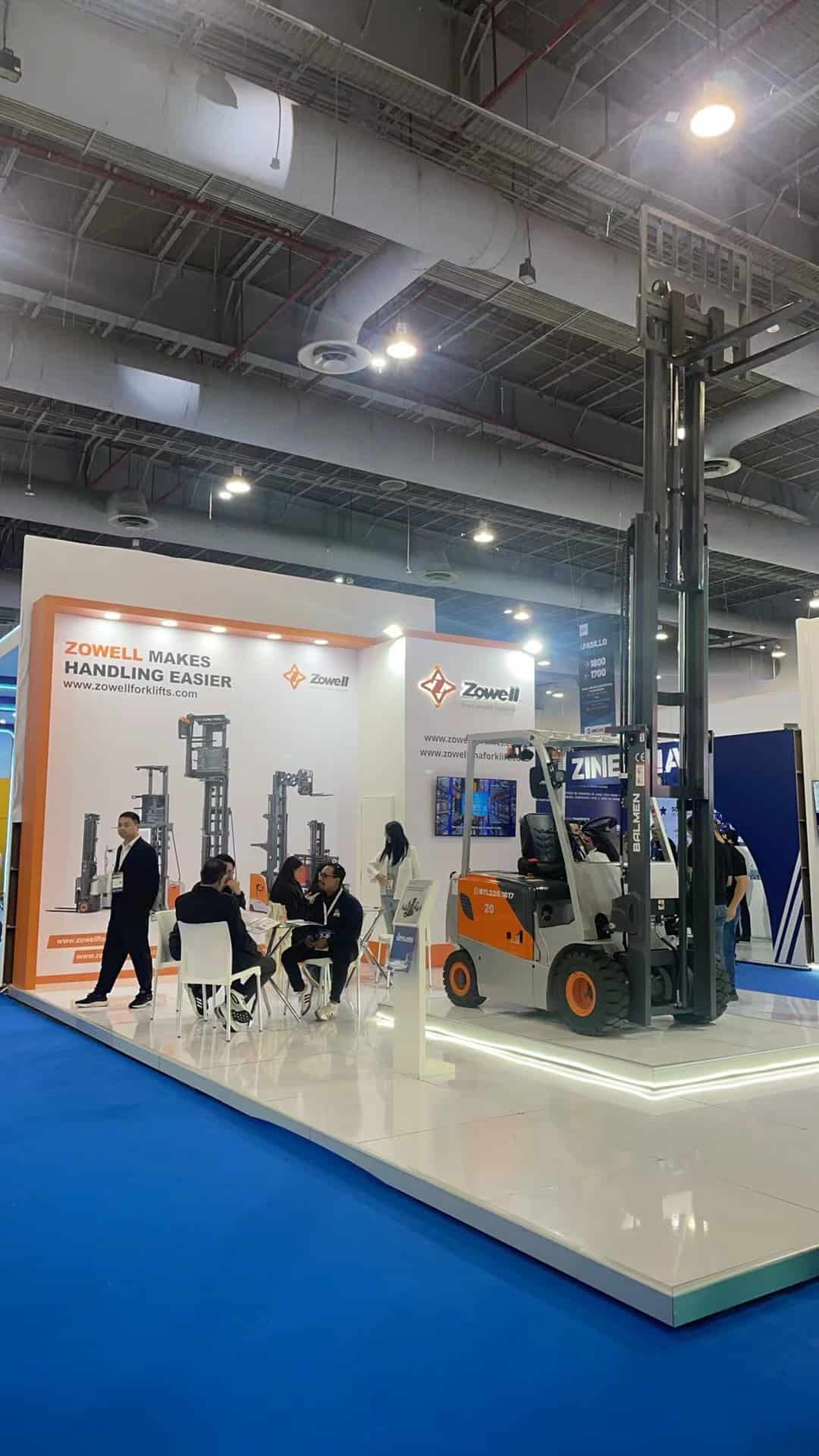 Zowell Forklift concluye con éxito su evento “Meet Us at SUMMIT & EXPO” en México.